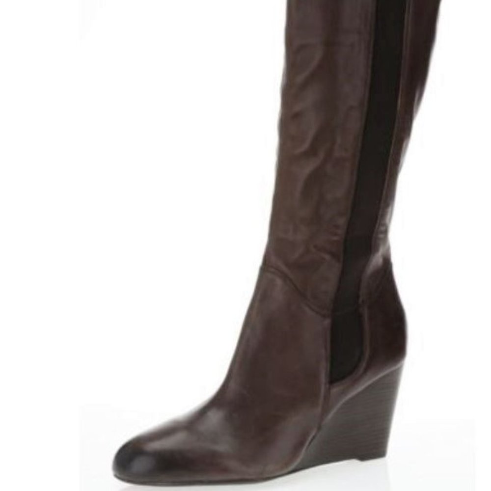 Franco Sarto Wedge Knee High Boots